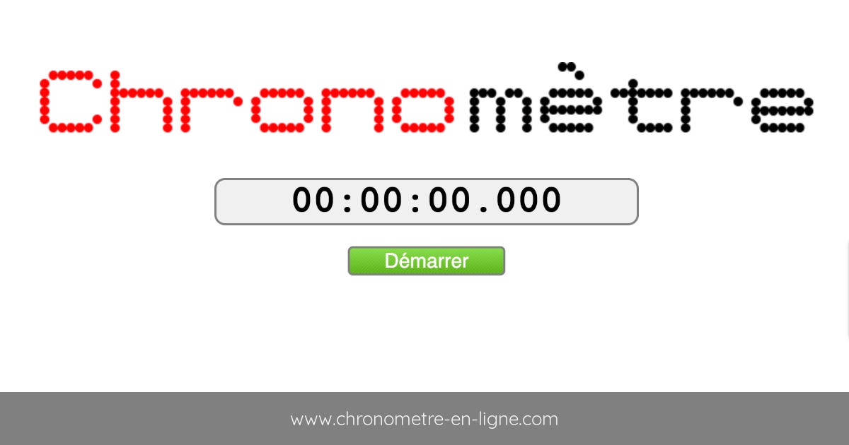 (c) Chronometre-en-ligne.com